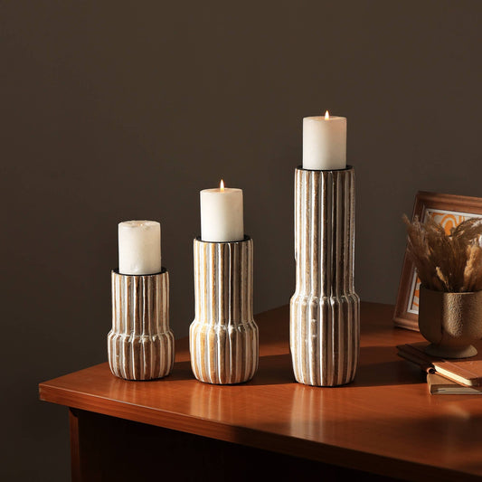 The candle holder that finally looks intentional.