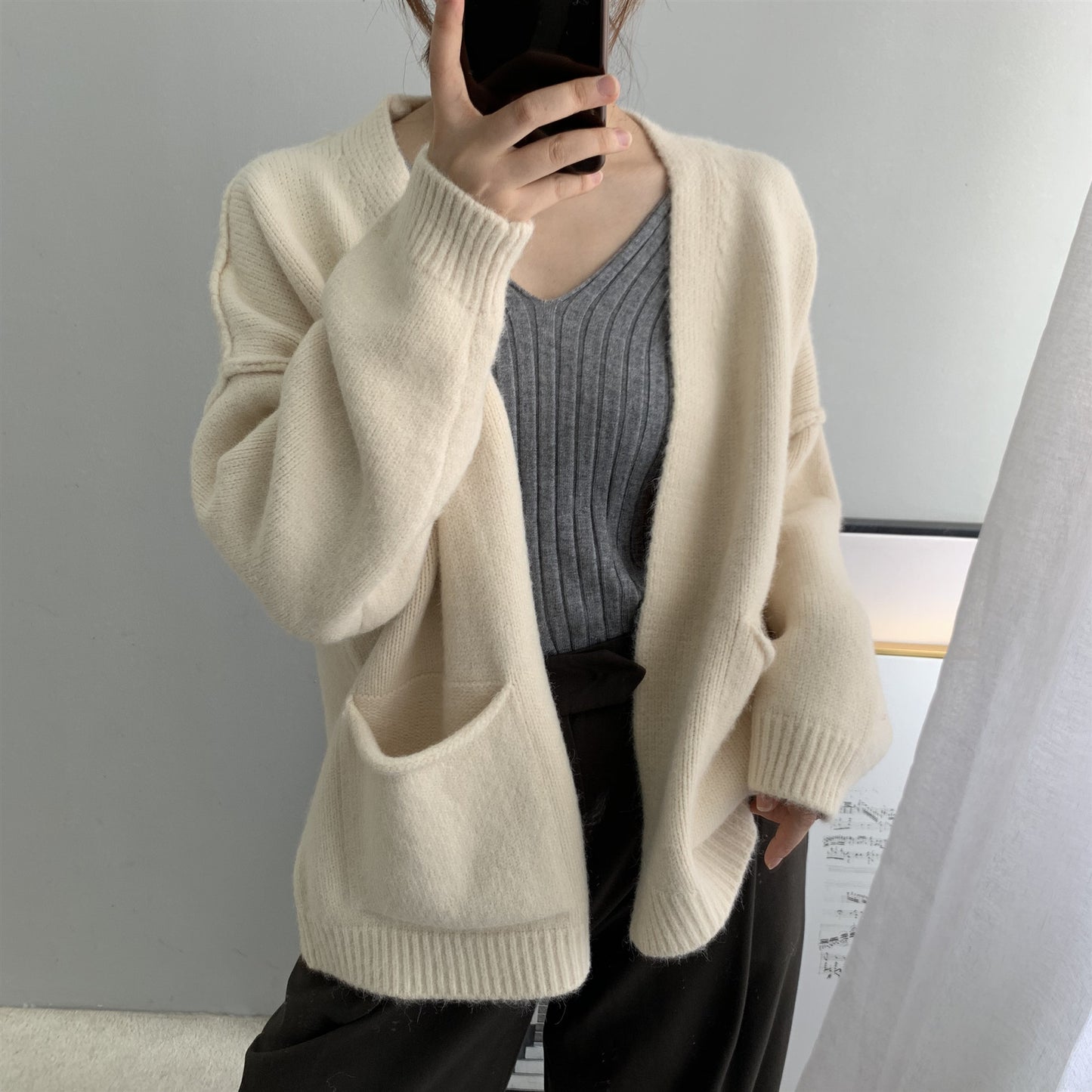 The cardigan you'll throw on every Sunday.